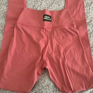 Daily Drills Blush Pink Leggings